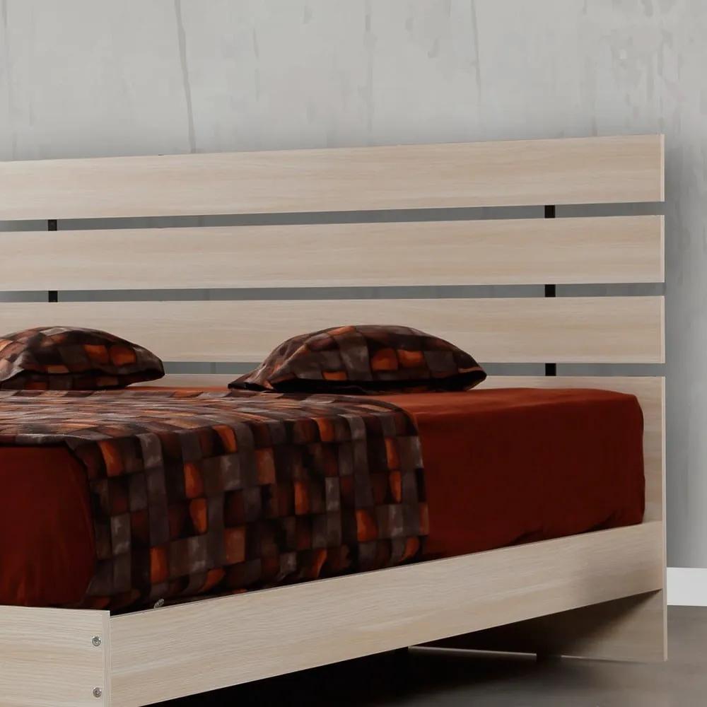 Двойно легло в естествен цвят 160x200 cm Fuga - Kalune Design