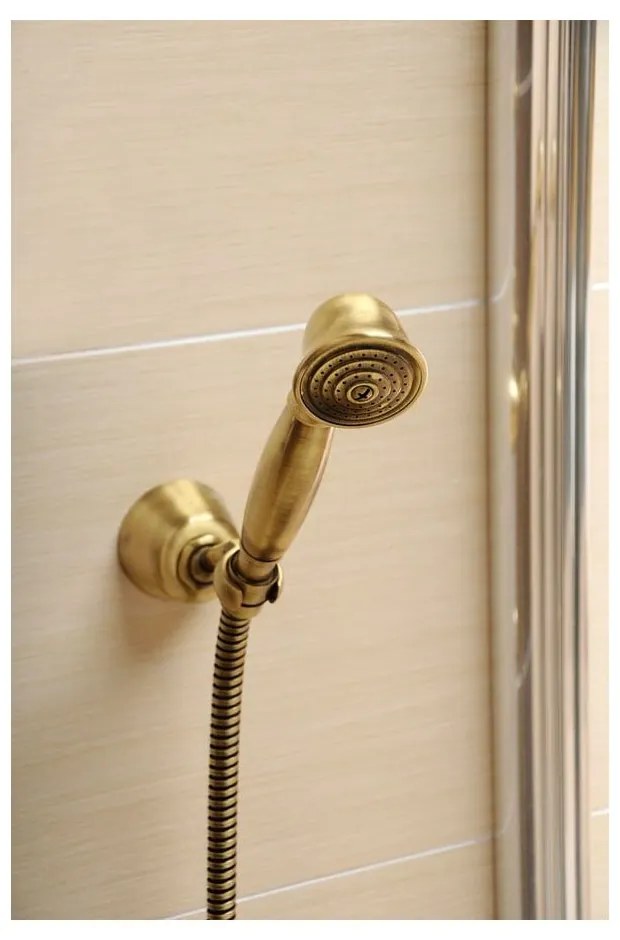 Месингова душ глава в бронзов цвят ø 5 cm Antea – Sapho