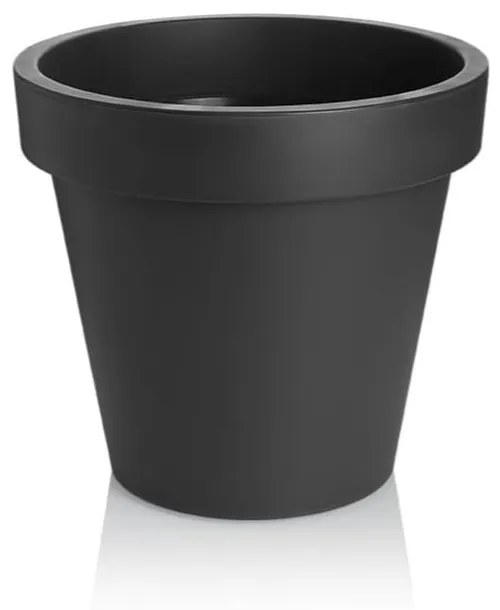 Пластмасова саксия за цветя ø 29 cm Metro Twist – Gardenico