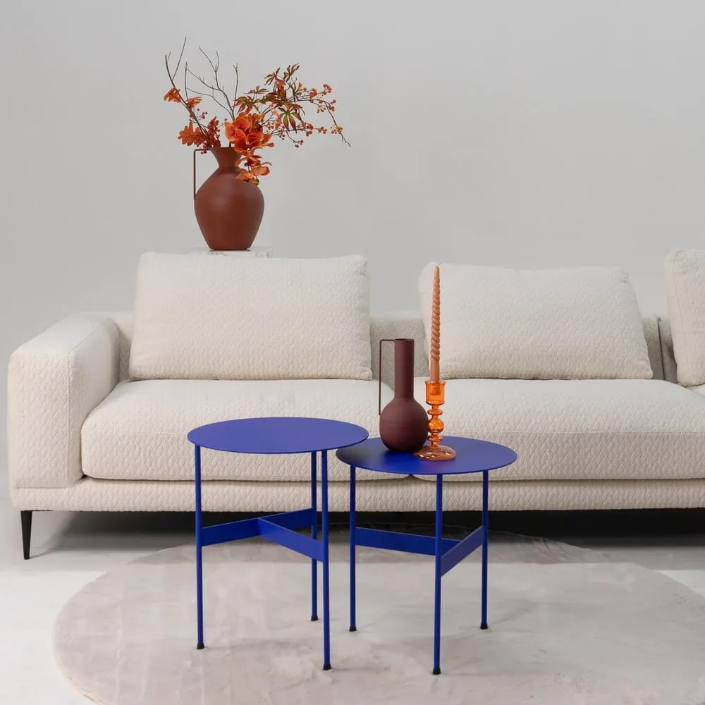 Метална кръгла маса за съхранение 40x40 cm Mira - Spinder Design