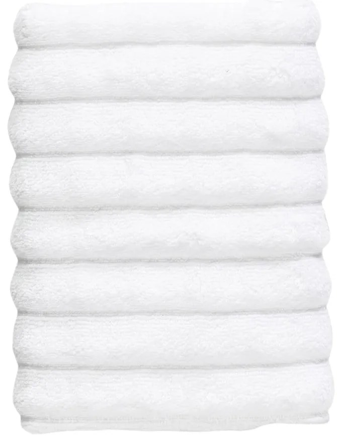 Бяла памучна кърпа от тери 50x70 cm Inu – Zone