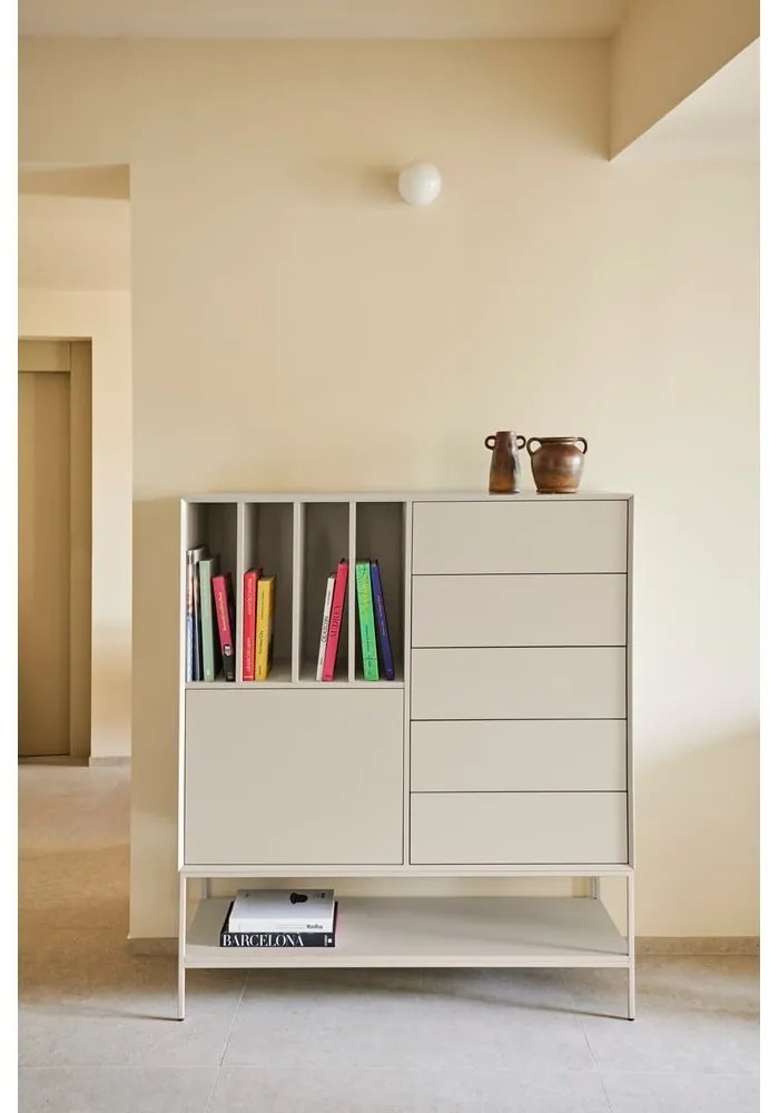 Шкафче в тухлен цвят 120x140x45 cm Platt – Teulat