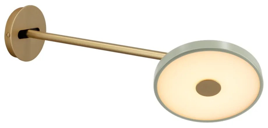 Светлозелена LED затъмняваща се стенна лампа ø 15 cm Asteria Wall Long – UMAGE