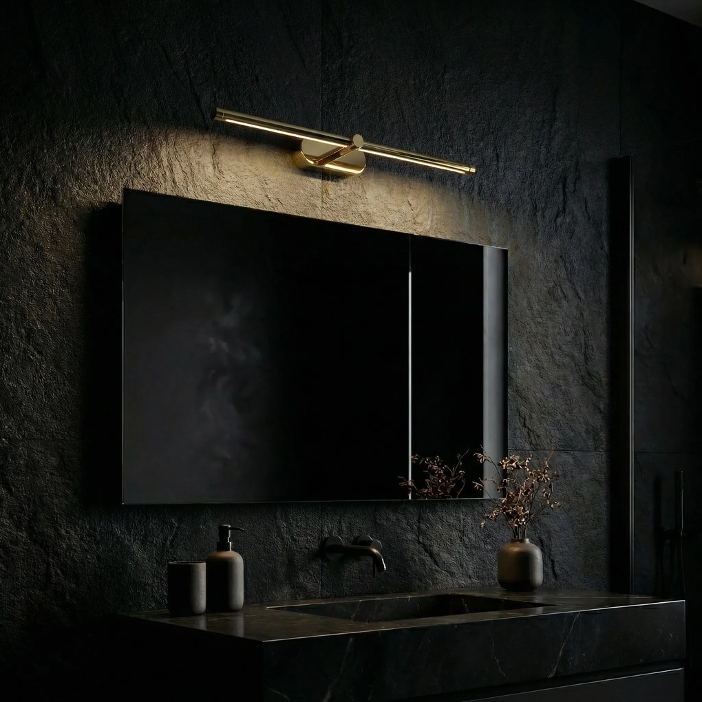 Stenen LED aplik za banya APP1889-1W 40 cm GOLD