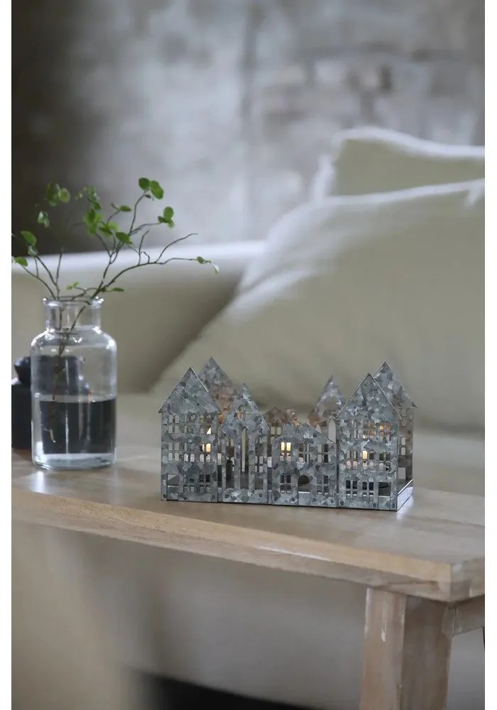 Сива светлинна декорация York – Markslöjd