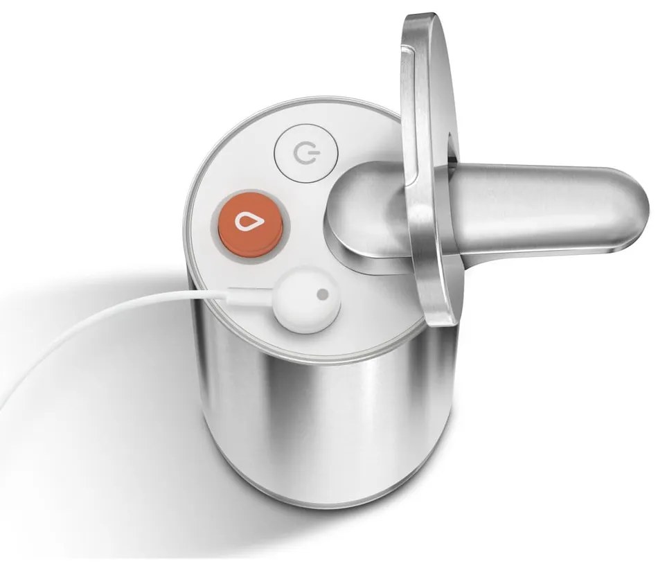 Сив автоматичен дозатор за сапун от стомана 266 ml - simplehuman