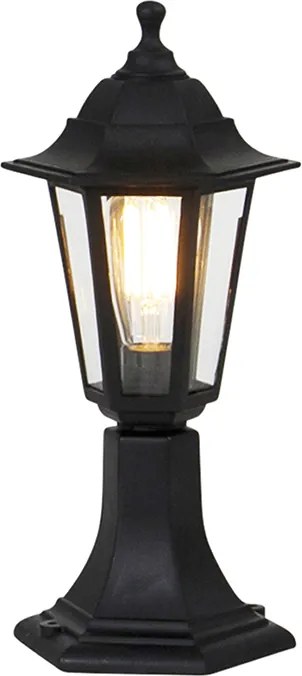 Класическа подова лампа за външен монтаж черна 42,2 см IP44 - New Haven