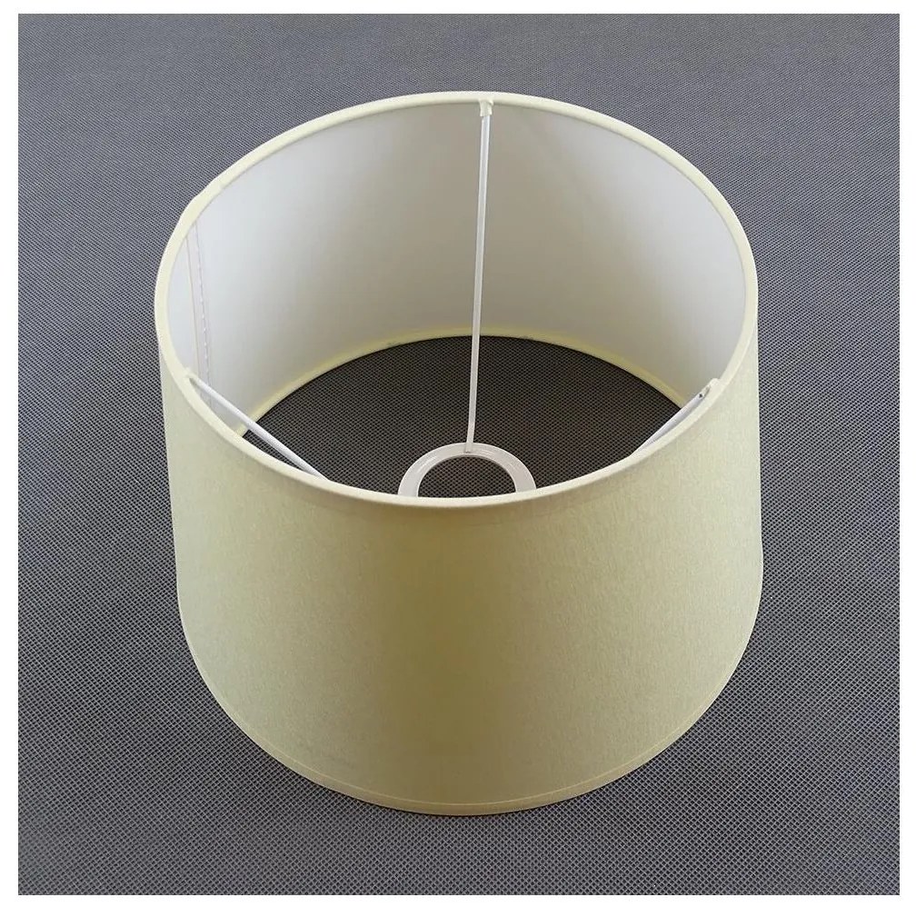 Универсален резервен абажур LORENZO E27 16x26 см бежов