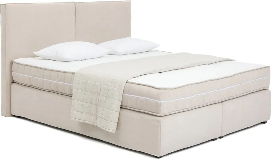 Бежово боксспринг легло 160x200 cm Olia Bold – Bonami Selection