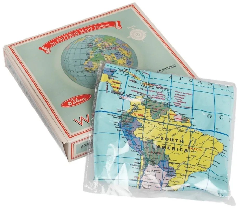 Надуваем глобус Световна карта International World Map - Rex London