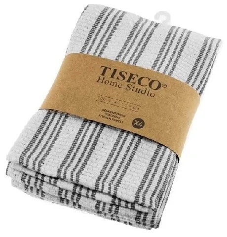 Памучни кърпи за съдове в комплект 4 бр. 50x70 cm Stripes – Tiseco Home Studio