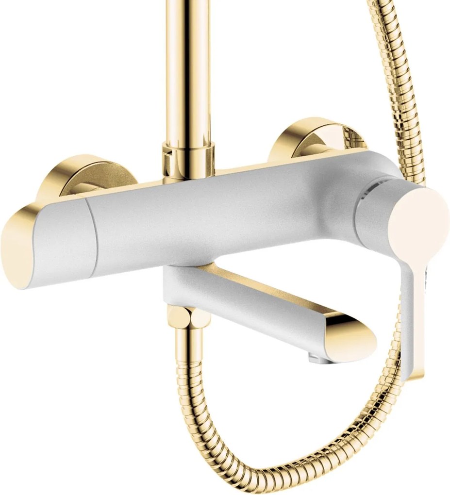 Комплект за душ REA MELIA WHITE GOLD