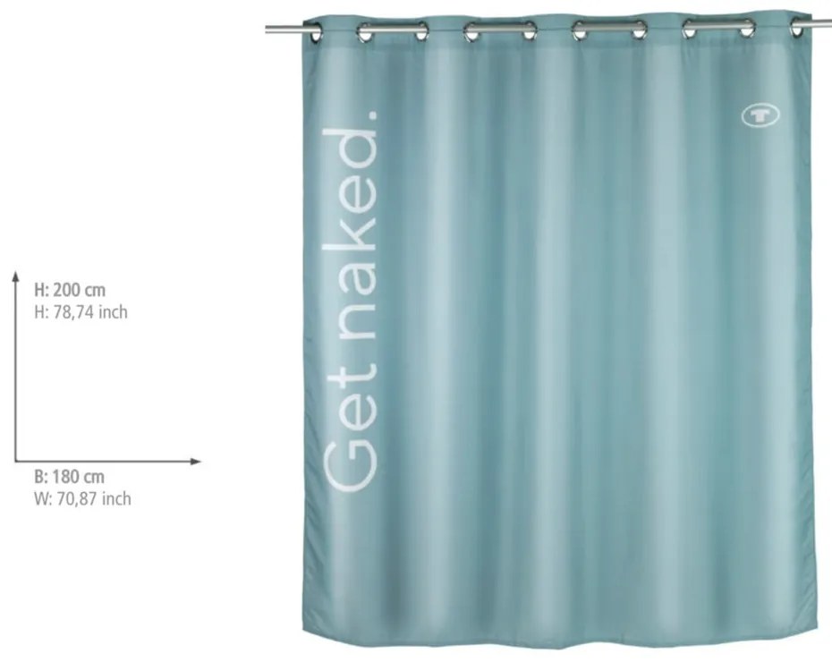 Завеса за душ 180x200 cm Tom Tailor Get Naked – Wenko