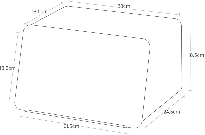 Кутия за хляб Tower - YAMAZAKI