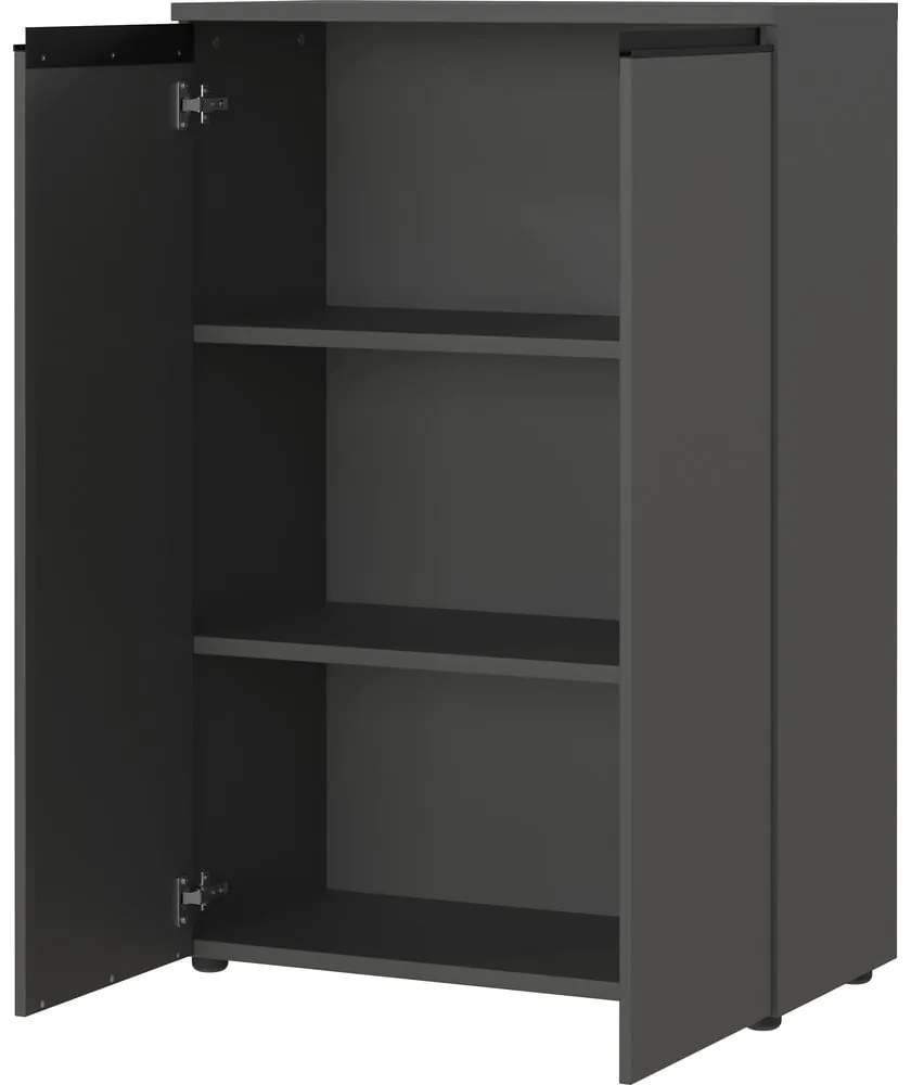 Антрацитно шкафче 81x120 cm Bedano – Germania
