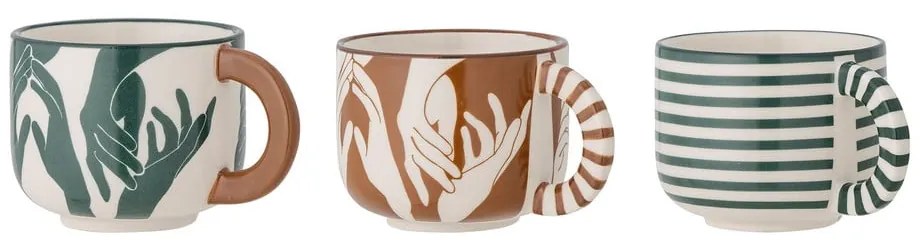 Керамични чаши в комплект от 3 броя 245 ml Carim - Bloomingville