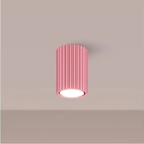 Brilagi - LED точково осветително тяло CRESTO 1xGU10/10W/230V 10 см розово