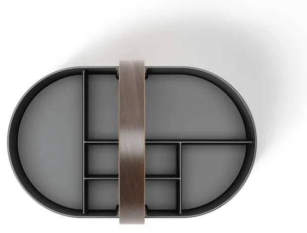 Черен органайзер за баня Bellwood - Umbra