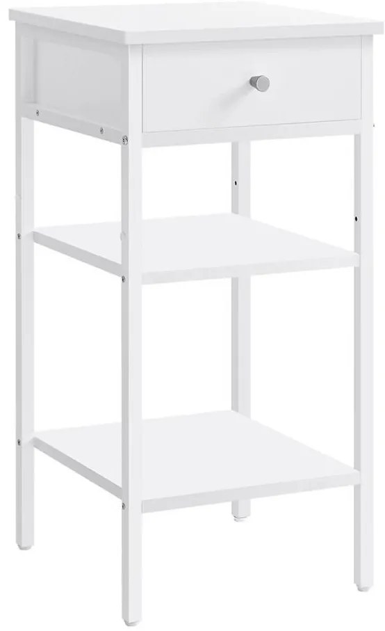 Нощно шкафче ARIN бяло