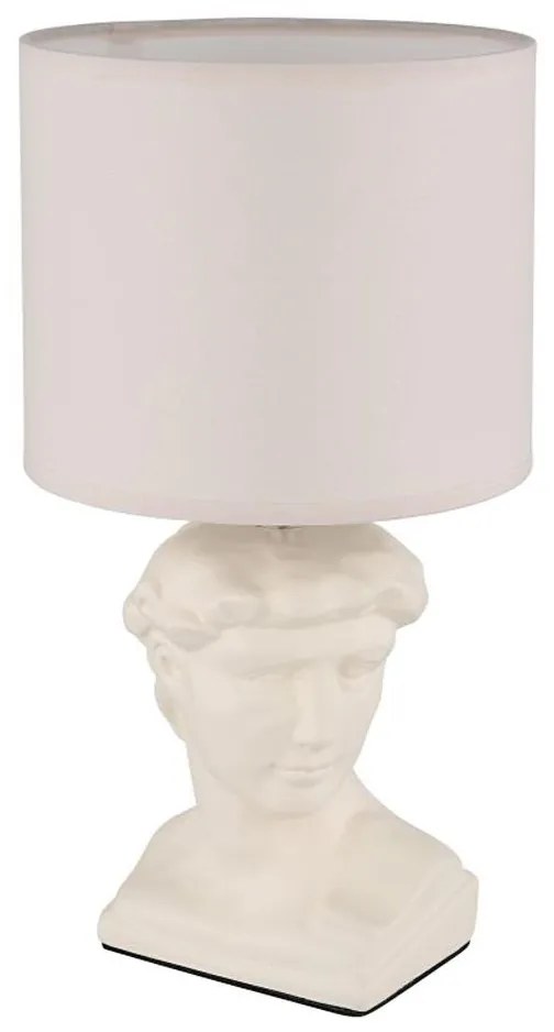 Globo 21732CU - Настолна лампа HERMES 1xE14/40W/230V кремав