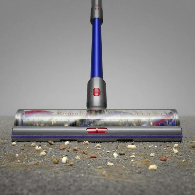 Вертикална прахосмукачка Dyson Gen5detect Absolute 446989-01, 280AW, 135000 об/мин, 0.75l, 70 мин, 3 режима, Никел/лилав