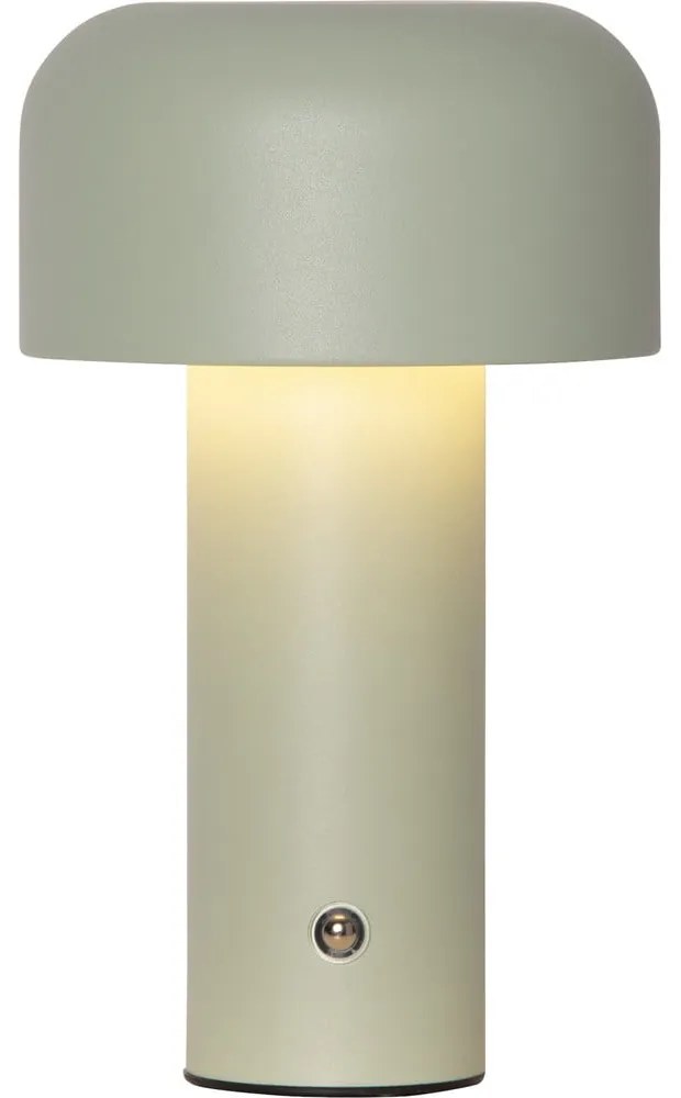 Зелена LED настолна лампа (височина 21,5 cm) Bobby – Star Trading