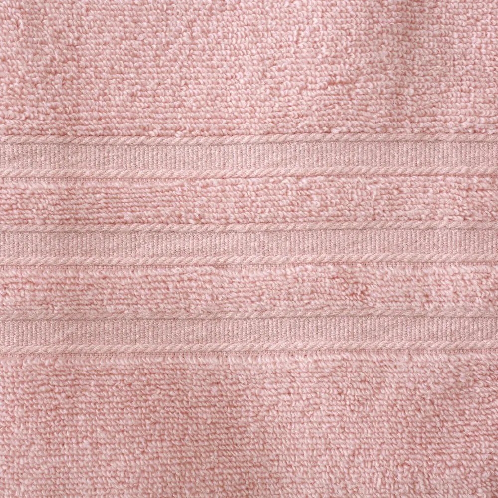 Светлорозова памучна кърпа от тери 50x85 cm Zero Twist – Catherine Lansfield