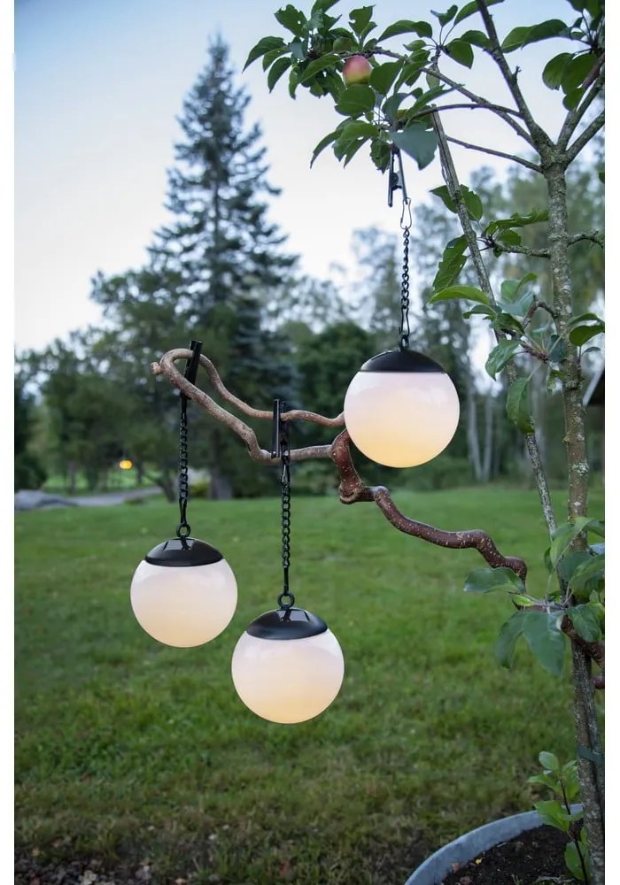 Комплект от 3 висящи слънчеви лампи за открито, ø 10 см Globus - Star Trading
