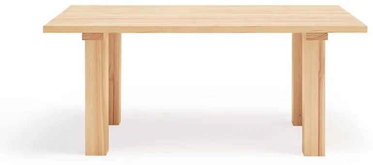 Трапезна маса с плот от борова дървесина 100x180 cm Banda - Teulat