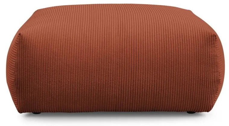 Табуретка от рипсено кадифе в тухлен цвят Voltaire – Bobochic Paris