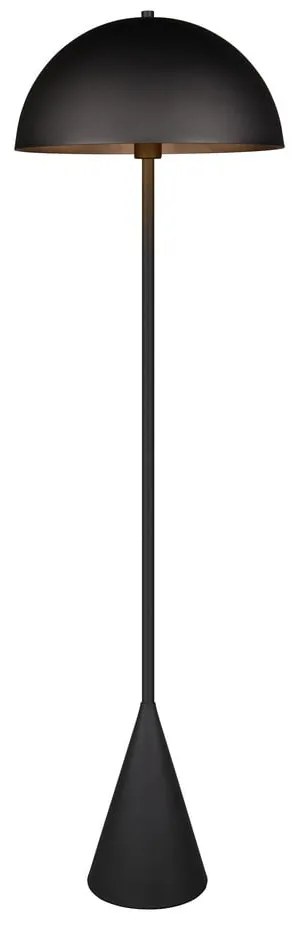 Черна подова лампа (височина 130 cm) Alfie – Trio