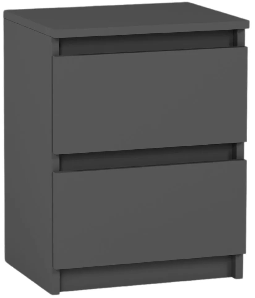 Стилно нощно шкафче 40 x 30 cm - R2 aнтрацит