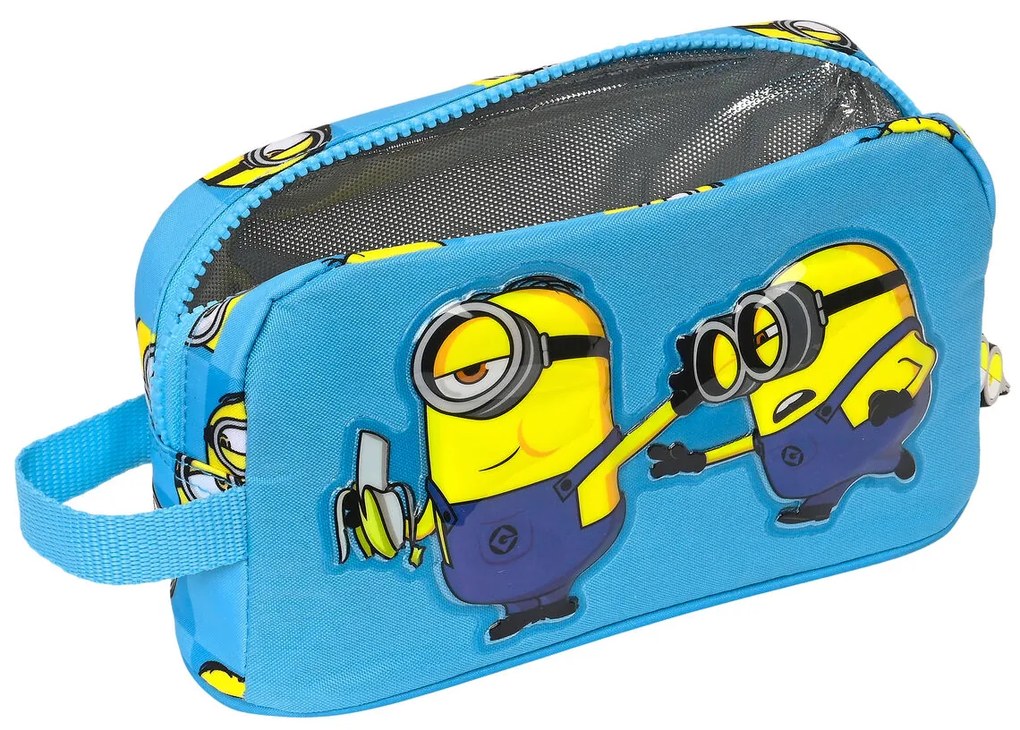 Термо чанта Minions Minionstatic Син (21.5 x 12 x 6.5 cm)