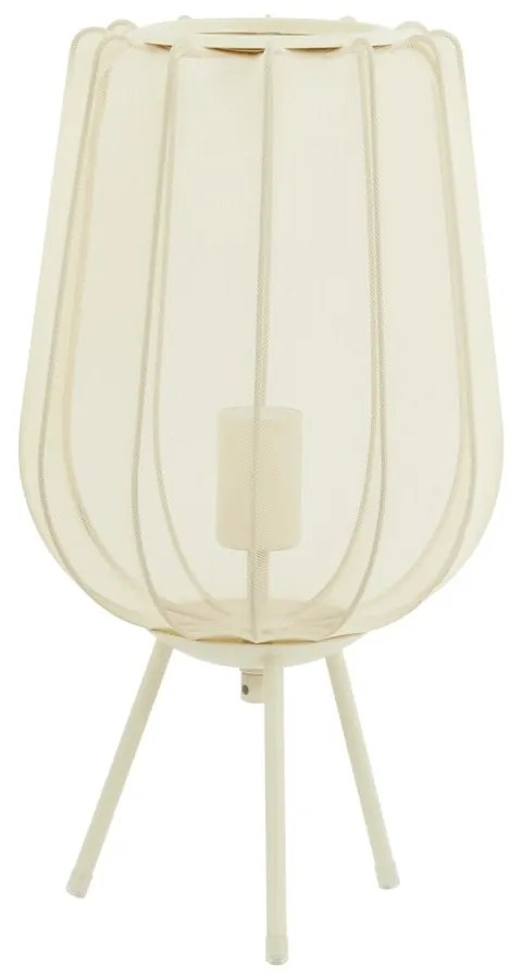 Кремава настолна лампа (височина 45 cm) Plumeria - Light &amp; Living
