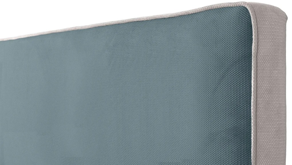 Тапицирано легло Ritz-Petrol-150 x 200-Ξύλα Ελάτου