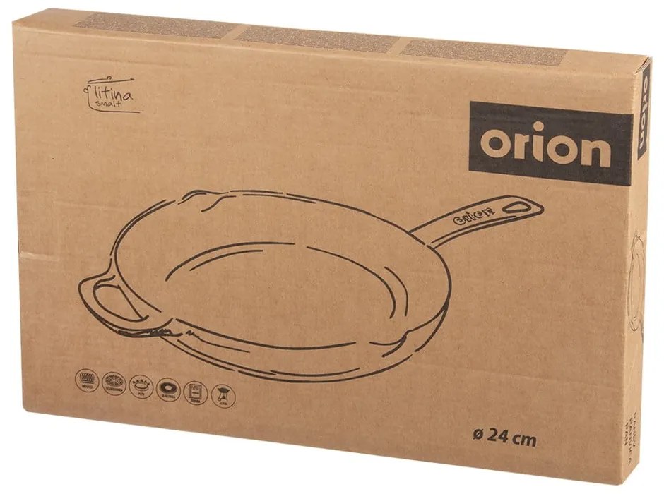 Чугунен тиган ø 24 cm LITINA SMALT - Orion
