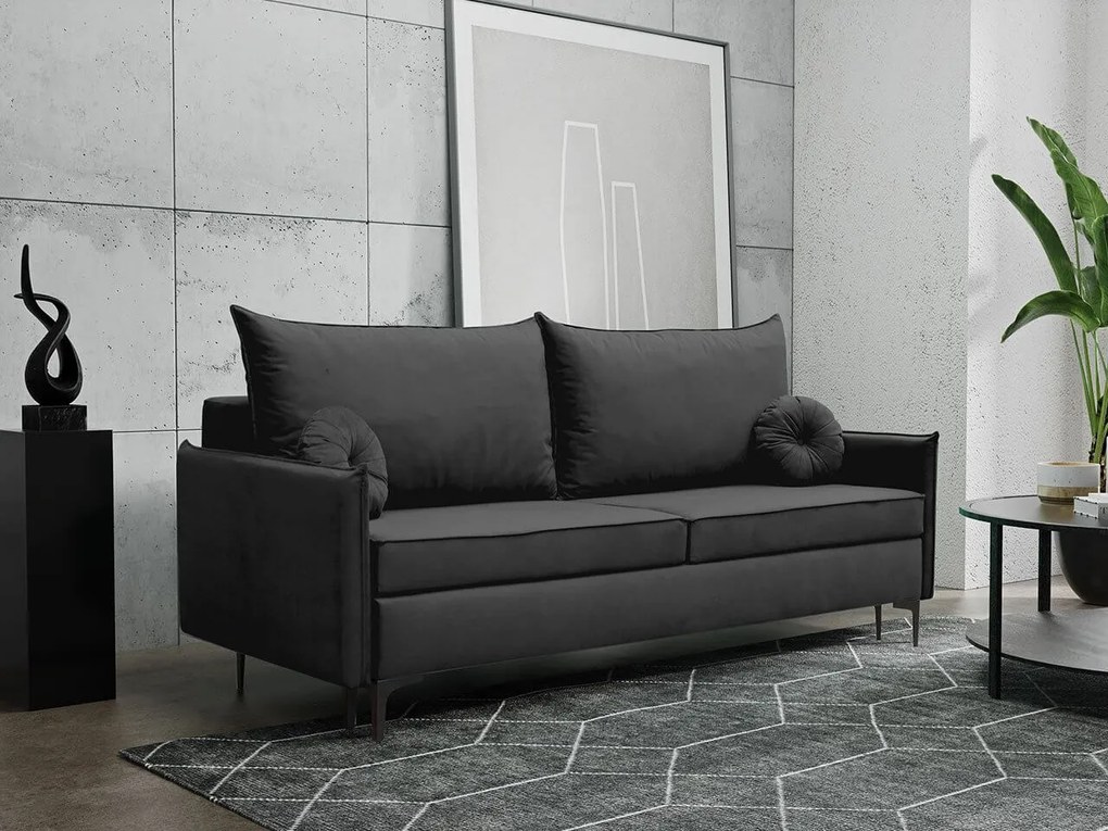 Разтегателен диван Leon-Anthraki