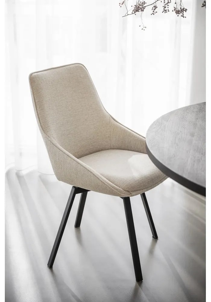 Бежови трапезни столове в комплект от 2 бр. Alison – Rowico