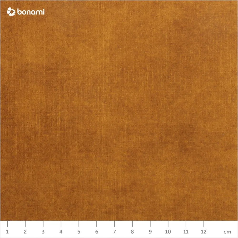 Жълт кадифен диван 153 cm Adagio - Scandic