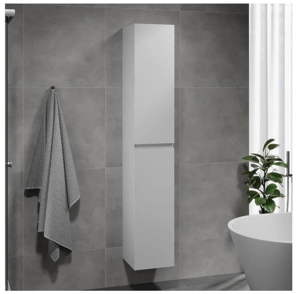 Шкаф за баня KENWOOD 186 см бял