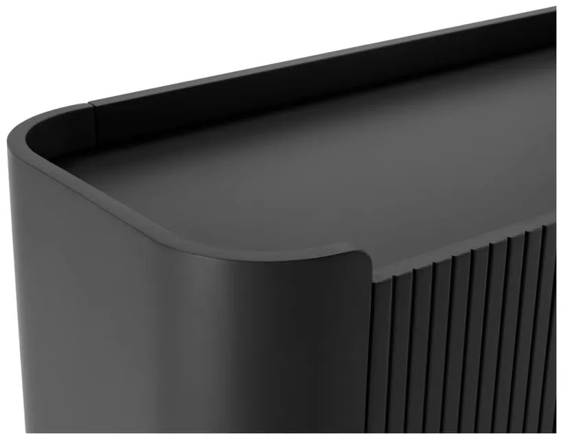 Черно шкафче 100x140x40 cm Willa – MOME