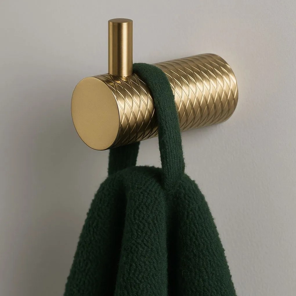 Закачалка за баня 9706 Prism Brush Gold