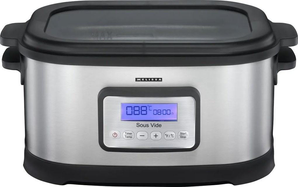 Melissa - Sous-vide уред 6 л 520W/230V неръждаема стомана