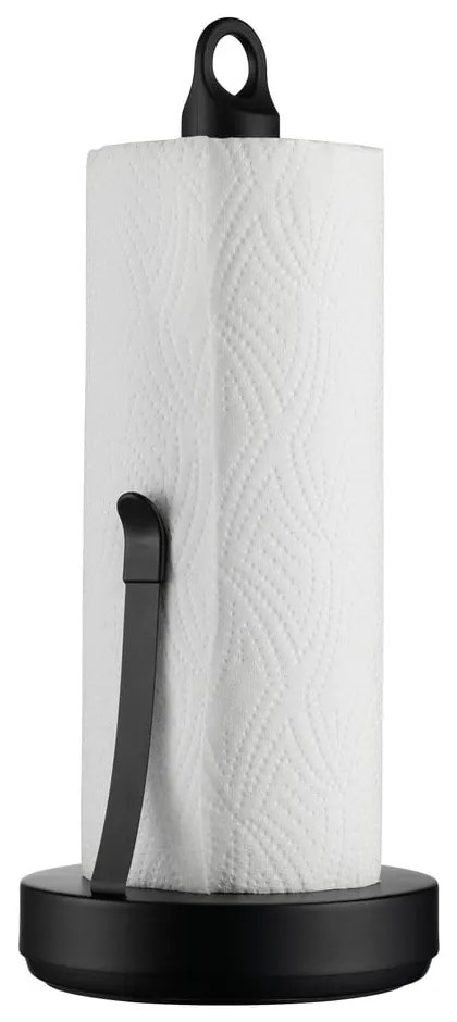 Черна стойка за хартиени кърпи Loop - Blomus