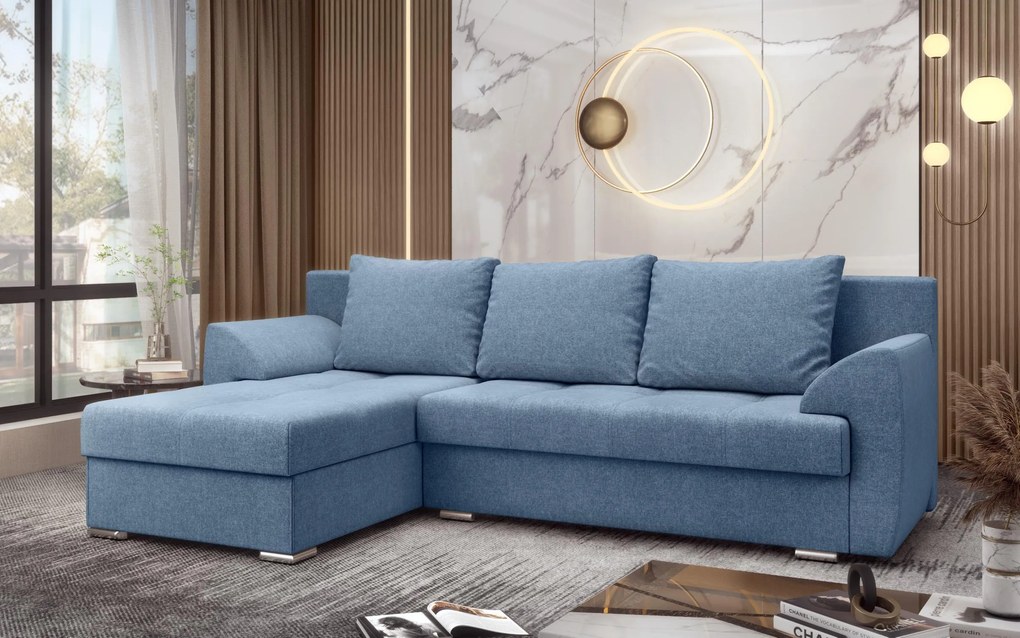 Разтегателен ъглов диван Интерио
