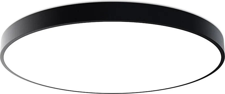 LED2 - LED таванно осветително тяло MONO SLIM LED/80W/230V 3000K/4000K Ø 80 см черно