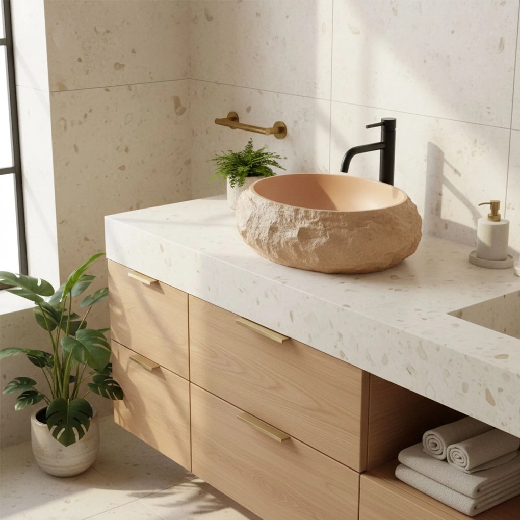 Умивалник за плот Mika Light Terracotta