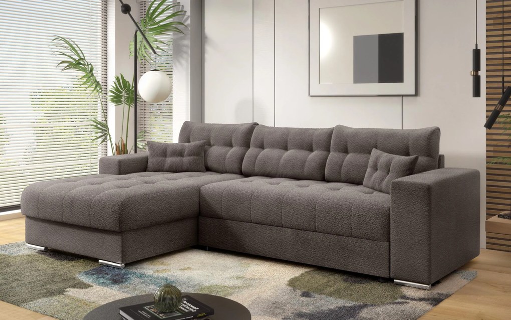 Разтегателен ъглов диван Сандер