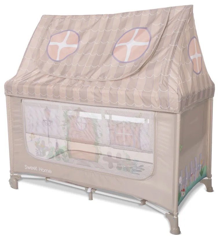 LORELLI Classic Кошара на 2 нивa с покрив SWEET HOME BEIGE