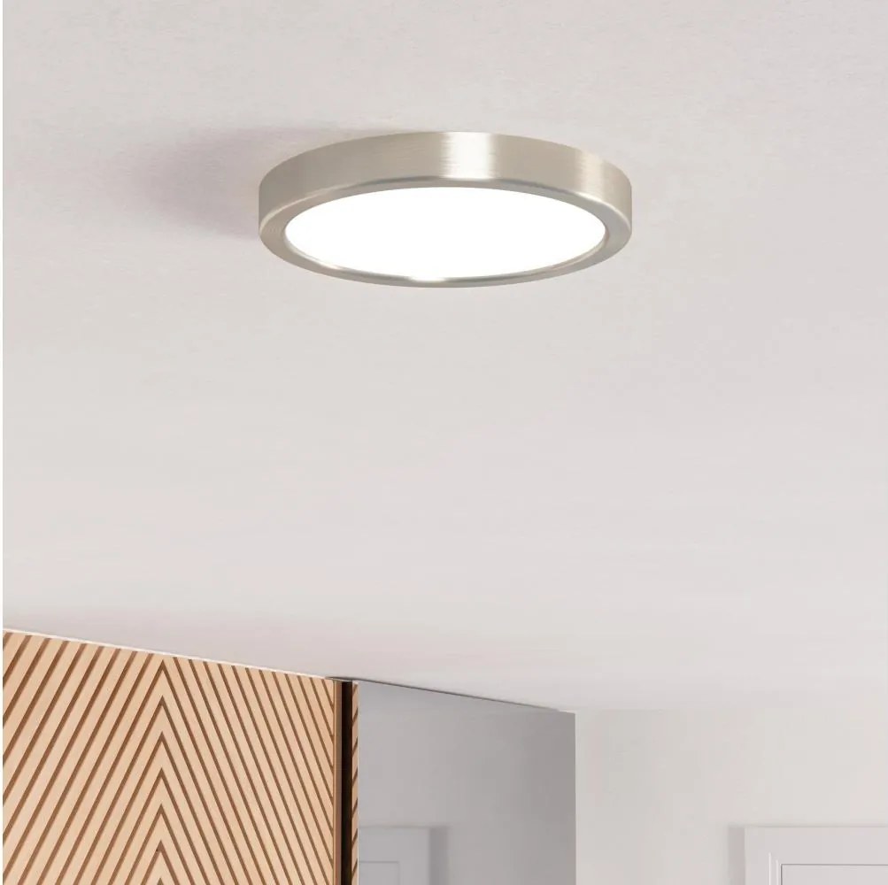 Eglo 901316 -LED таванно осветително тяло FUEVA LED/11,5W/230V 2700/4000/6500K диам.21,1cm хром